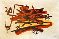 El último viaje del buque fantasma de Wifredo Lam, 1976