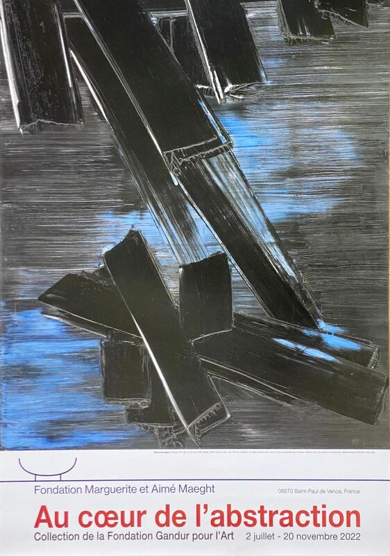 24 août 1958 de Pierre Soulages, 2022