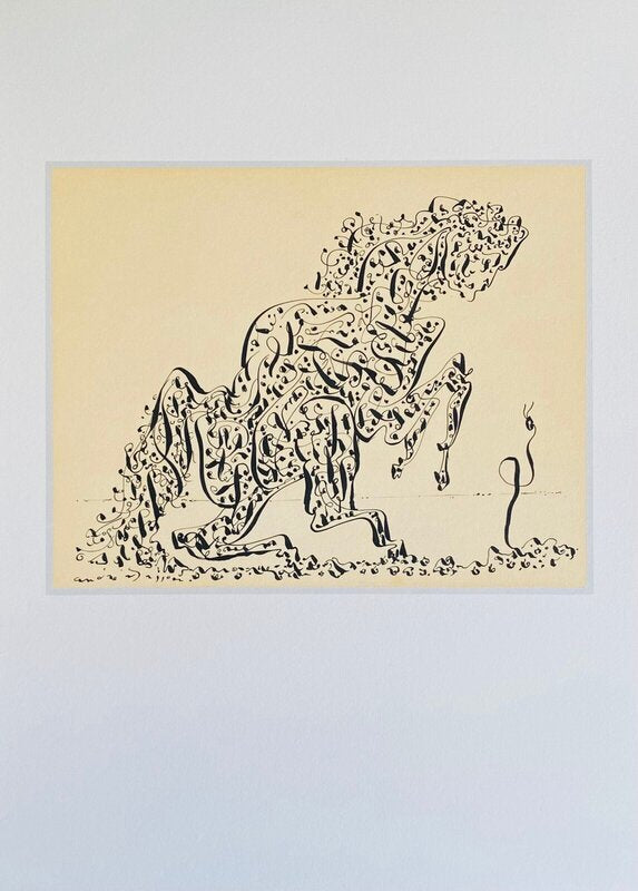 La chimère au serpent d'André Masson, 1944