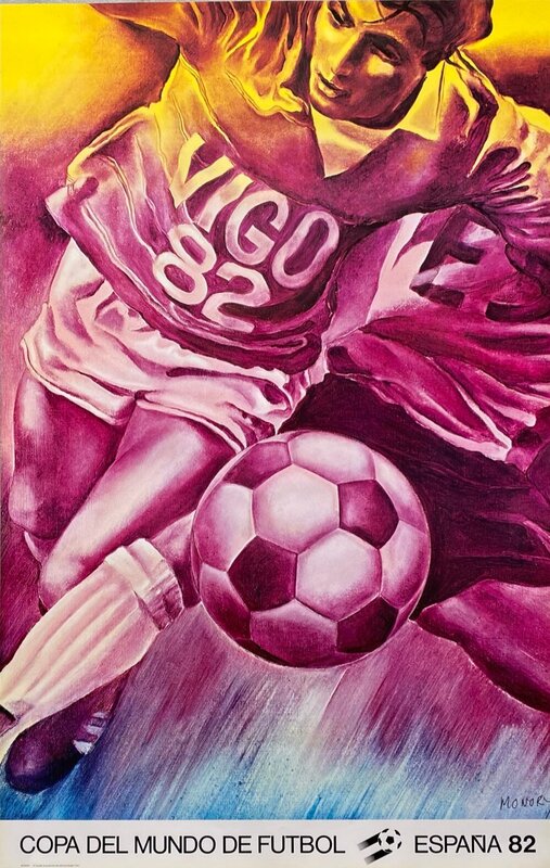 Copa del Mundo de Futbol by Jacques Monory, 1982