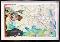 Mowgli & Bagheera (Metro Map of Paris) by FAT, 2020