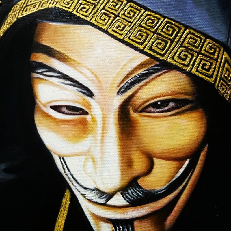 Power in Anonymity by Ben Gulak, 2018 (view 3)