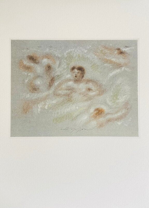 Nageur by André Masson, 1950