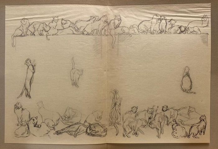 Chats et Autres Bêtes de Théophile Alexandre Steinlen, 1933 (vue 2)