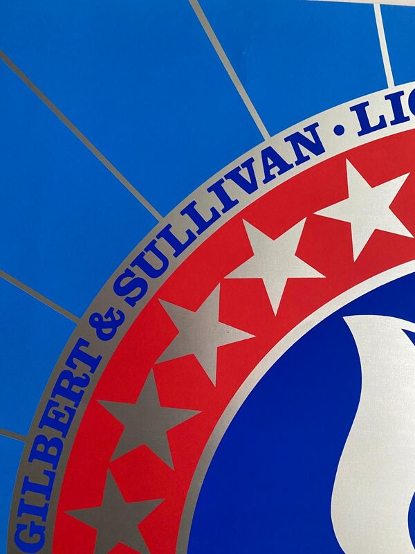 New York City Center Anniversary de Robert Indiana, 1968 (vue 2)
