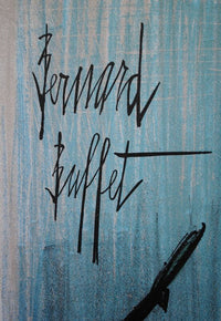 Nature morte à la bouteille de Bernard Buffet, 1967 (vue 3)
