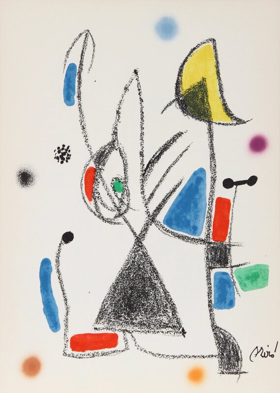 Maravillas con Variaciones Acrósticas 16 de Joan Miró, 1975