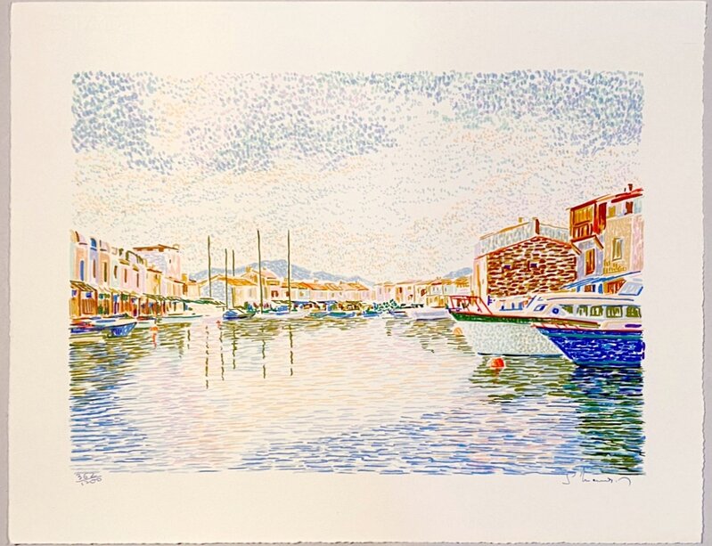 Port Grimaud by Serge Mendjisky, 1969