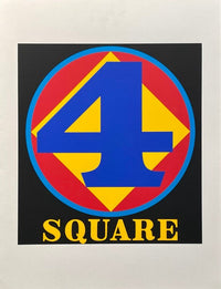 Polygon: Square (Four) by Robert Indiana, 1997