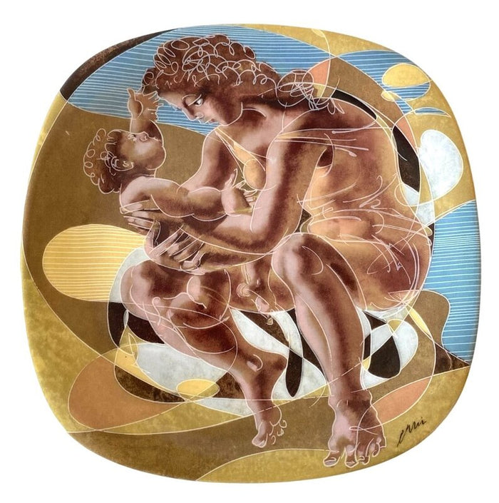 Motherly Love by Hans Erni, 1994
