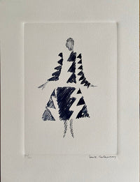 Robe rythmes-triangles de Sonia Delaunay, 1926