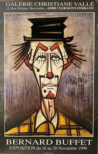 Clown de Bernard Buffet, 1990