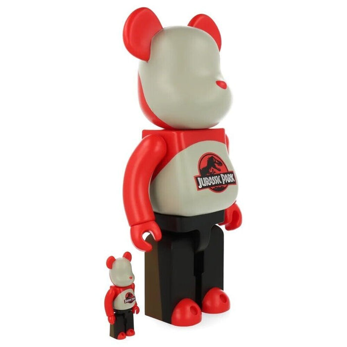 Jurassic Park 400% + 100% by BE@RBRICK, 2022 (view 2)