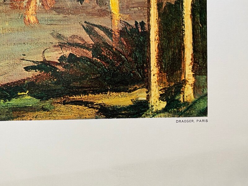 Paysage by Bernard Buffet, c. 1970 (view 3)