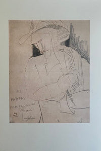Les pampas Pampadour by Amedeo Modigliani, 1916