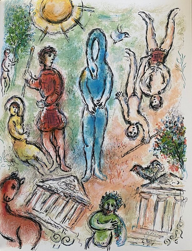 The Odyssey - The Hell de Marc Chagall, 1989