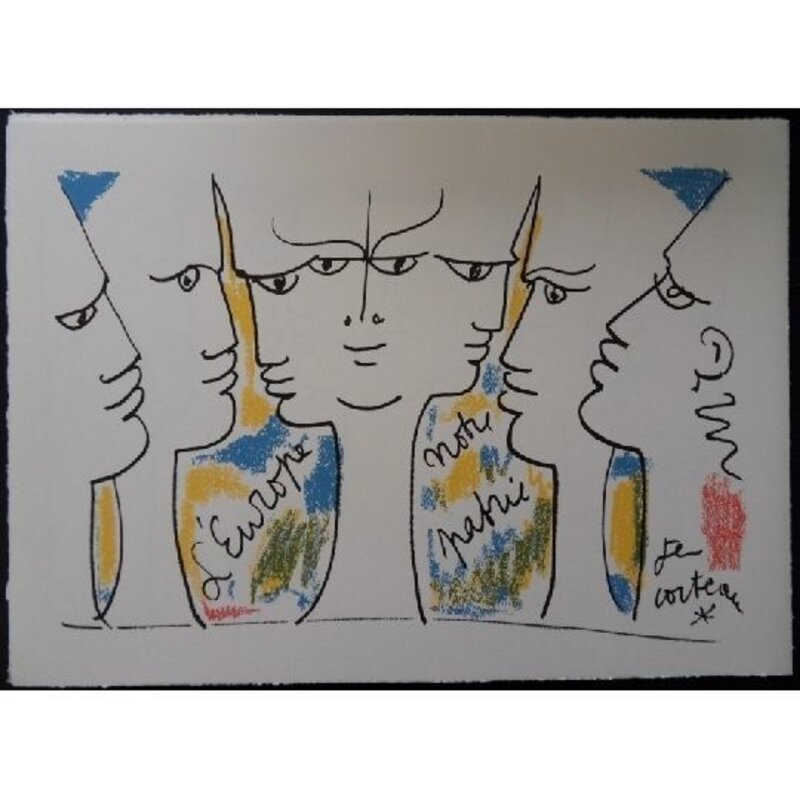 L'Europe notre patrie by Jean Cocteau, 1961