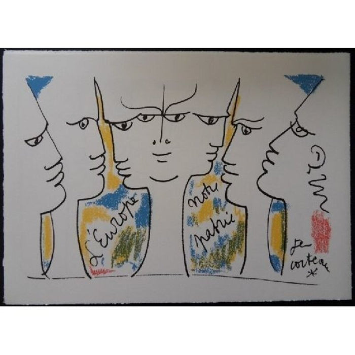 L'Europe notre patrie by Jean Cocteau, 1961