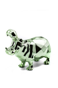 Hippo Spirit (Water Green Edition) de Richard Orlinski, 2022