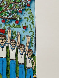 The apple doesn't fall far from the tree de James Rizzi, 2004 (vue 3)