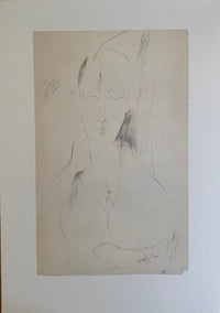 Donna con pendentif by Amedeo Modigliani, 1918