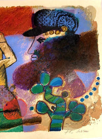Un Homme raconte les matins lointains de sa famille by Theo Tobiasse, c. 1970 (view 4)