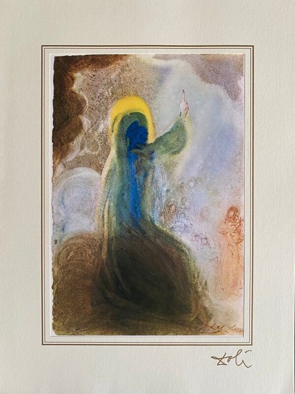 The Sermon on the Mount (Matthew 5:1-2) de Salvador Dalí, 1985