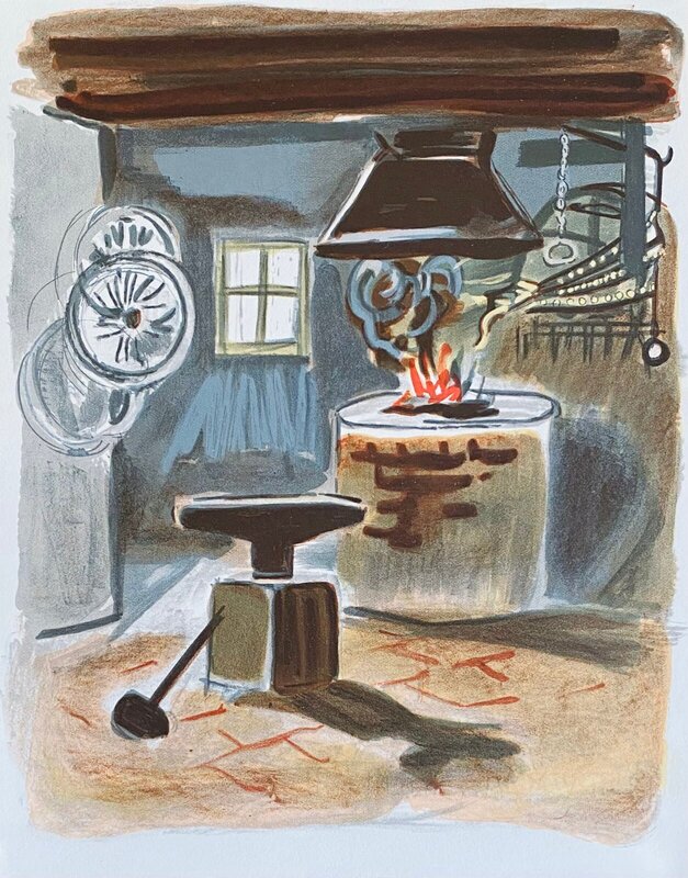 Mémoires d'un naïf : Forge d'Yves Brayer, 1967