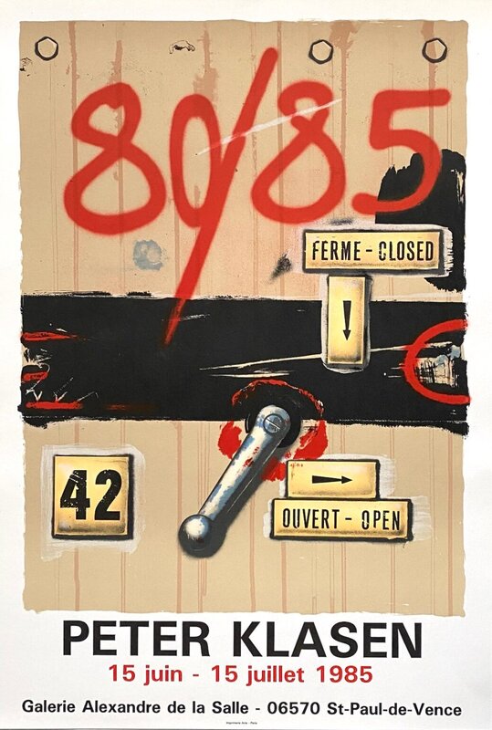Saint-Paul 1985 by Peter Klasen, 1985
