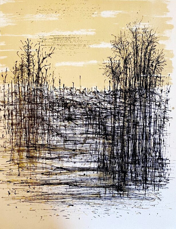 Paysage by Jean Carzou, 1959