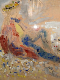 Jeune fille assise by Constantin Andreevitch Terechkovitch, c. 1950 (view 3)