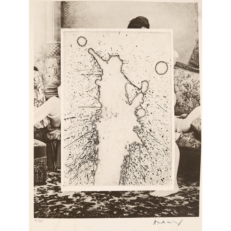 Leur amour dura le temps d’une paire de lacets de Pierre Alechinsky, 1974 (vue 2)