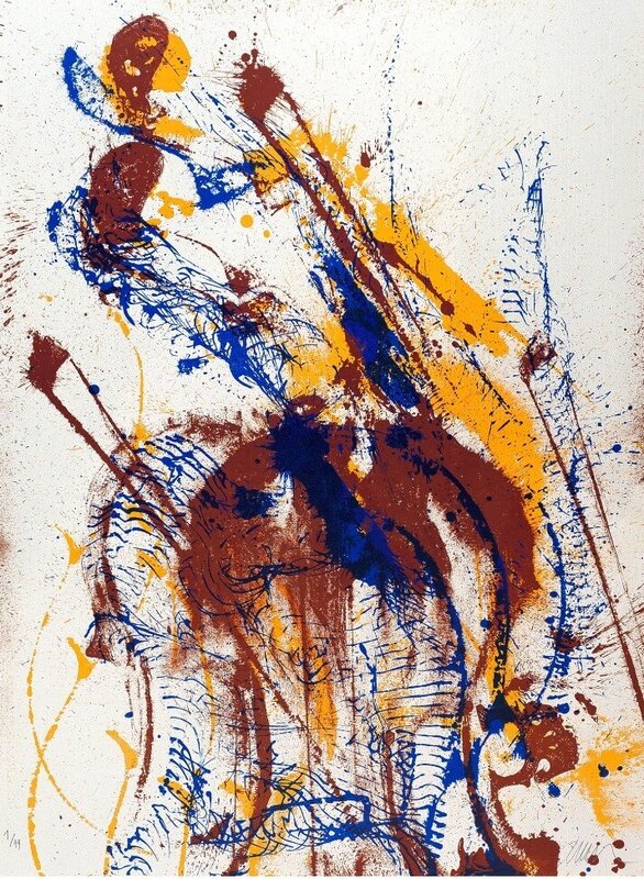 Empreintes de violons by Arman, 1990