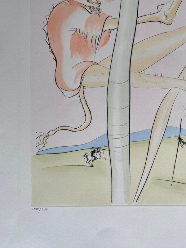Le Singe et le Léopard de Salvador Dalí, 1974 (vue 3)