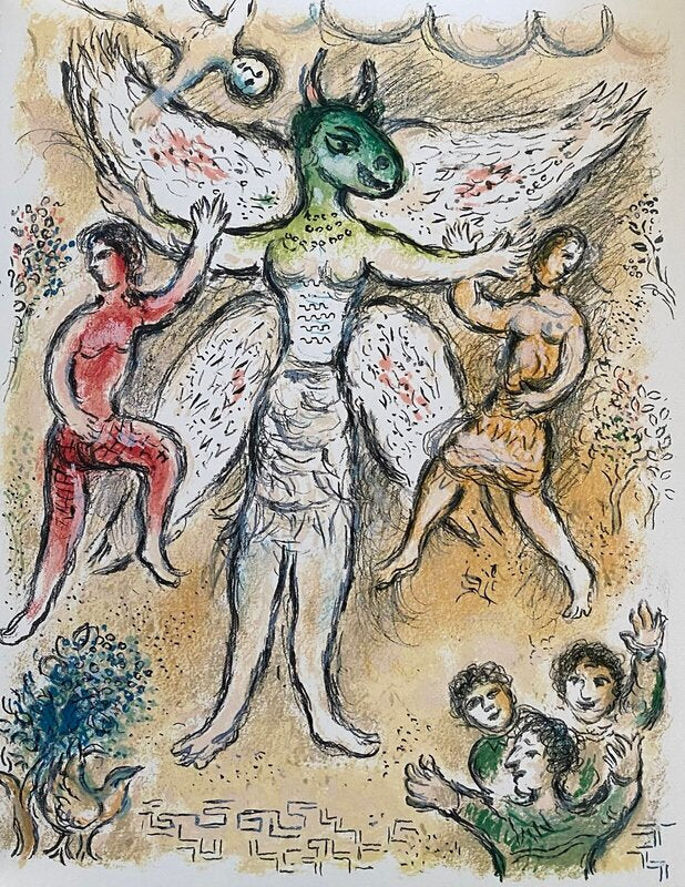 The Odyssey - Eupeithes de Marc Chagall, 1989