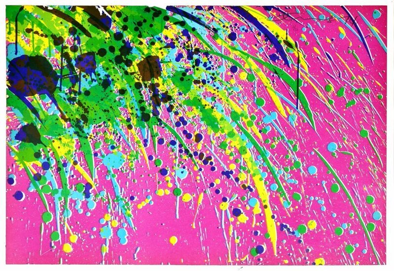 Good Morning (pink) by Walasse Ting 丁雄泉, 1974