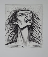 L'enfer de Dante / Figure Eclatée de Bernard Buffet, 1977