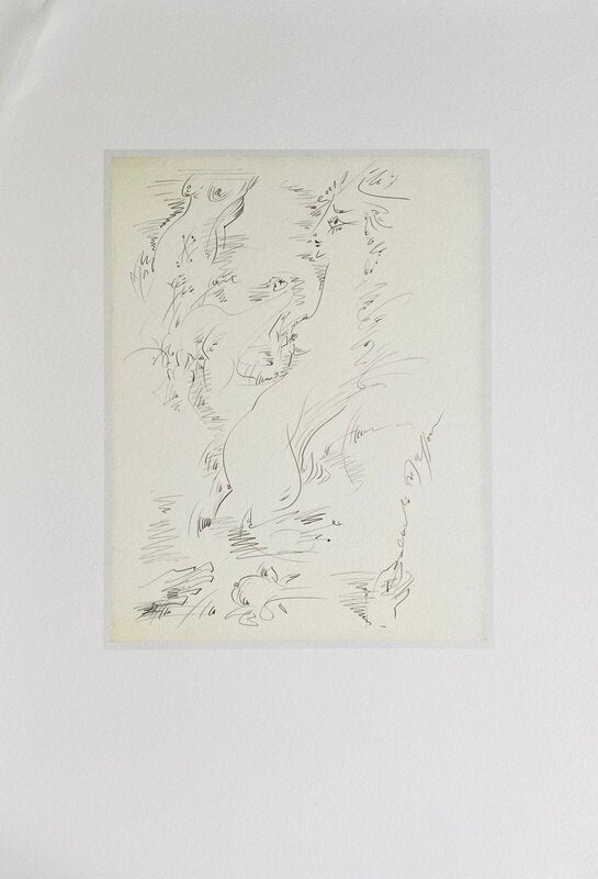 Je signe by André Masson, 1962