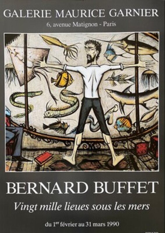Vingt Mille Lieues Sous Les Mers de Bernard Buffet, 1990