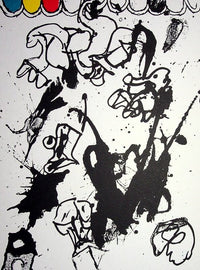 Personnage surréaliste de Pierre Alechinsky, 1967 (vue 3)