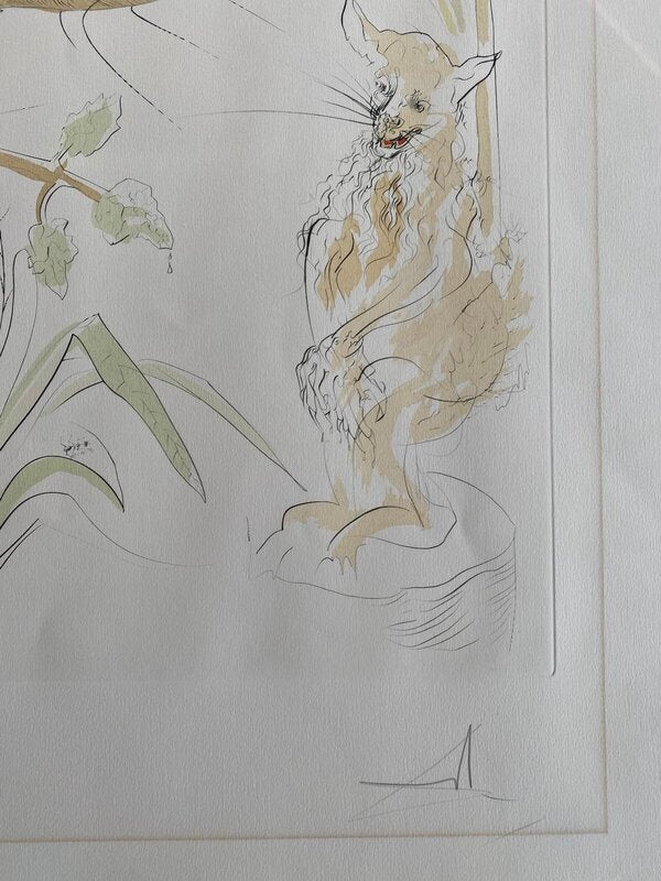 Le Corbeau et le Renard de Salvador Dalí, 1974 (vue 2)