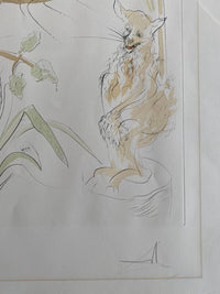 Le Corbeau et le Renard de Salvador Dalí, 1974 (vue 2)