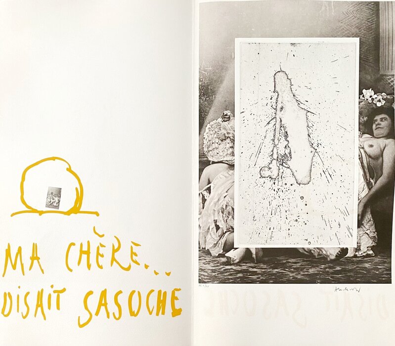 Ma Chère... disait Sasoche by Pierre Alechinsky, 1974