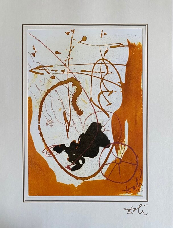 Ascension of Elijah (2 Kings 2:11-12) by Salvador Dalí, 1985