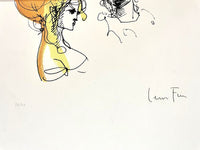 Esquisse de Leonor Fini, vers 1980 (vue 2)