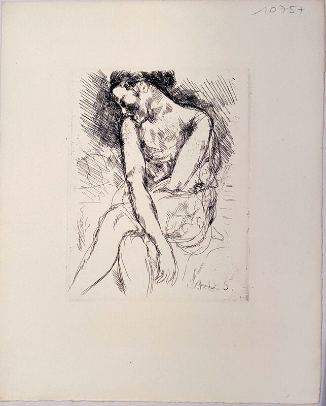 Femme by André Dunoyer de Segonzac, c. 1930