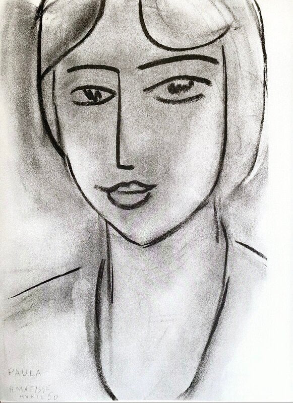 Paula de Henri Matisse, 1952