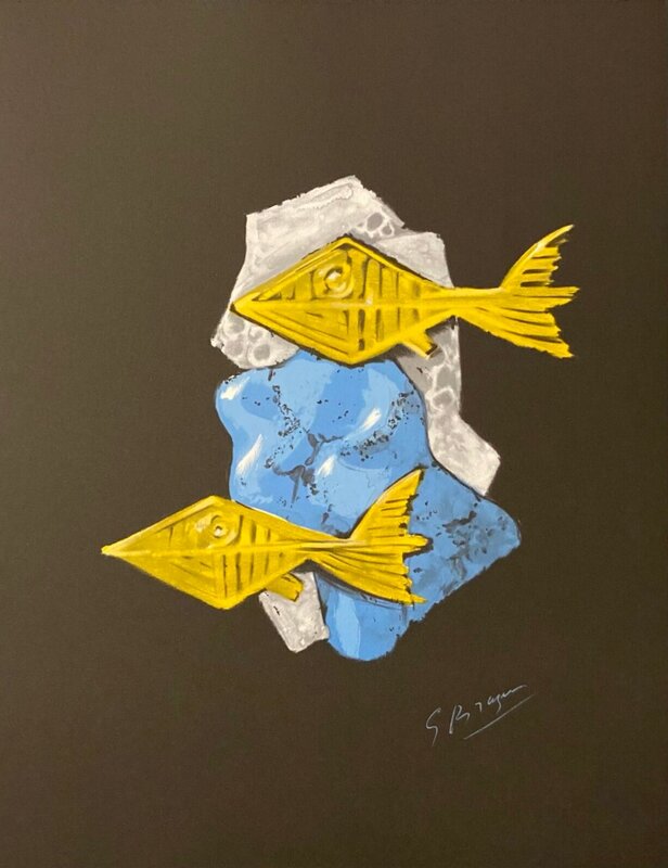 Acheloos by Georges Braque, 1988