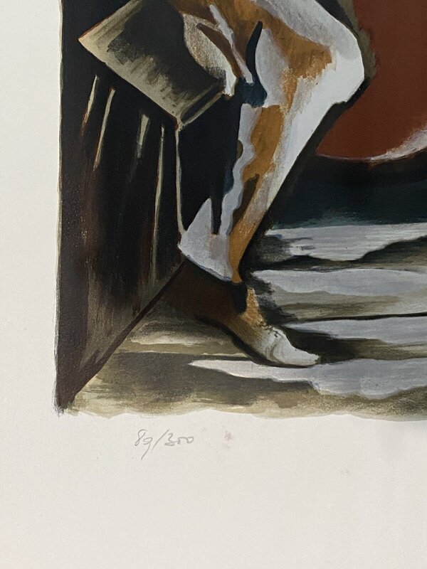 Le musicien by Ossip Zadkine, c. 1960 (view 2)