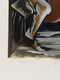 Le musicien by Ossip Zadkine, c. 1960 (view 2)